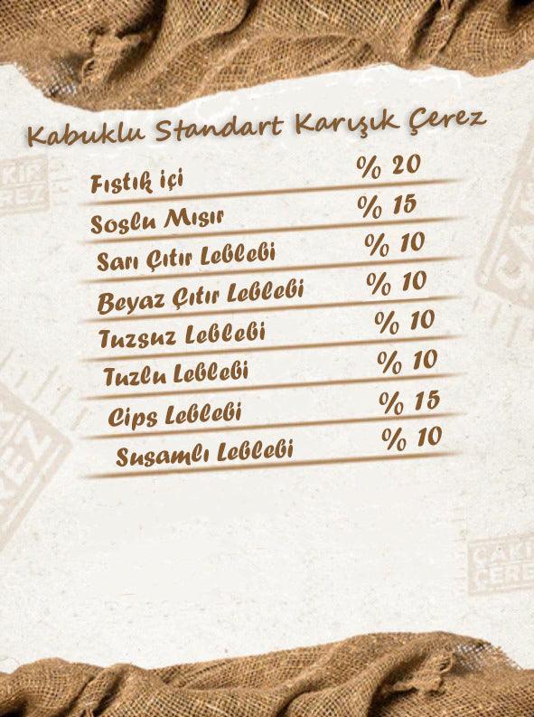 Standart Kabuklu Karışık Çerez